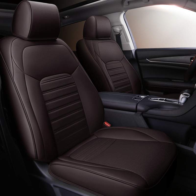 一车一版全包围耐磨皮革专车冠道专用舒适座椅套四季五座汽车坐垫