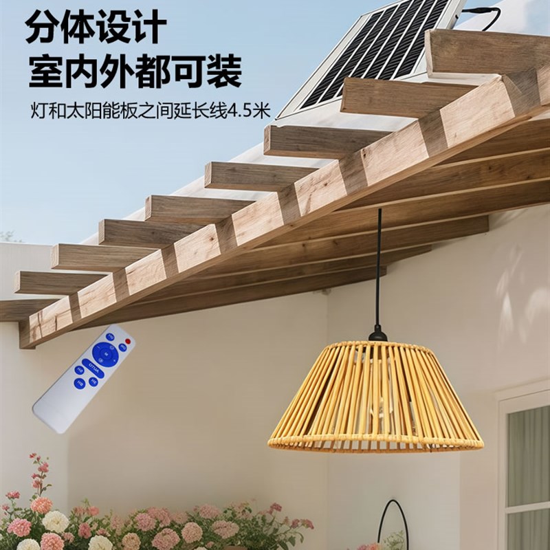 户外吊灯庭院防水新m中式大门凉亭走廊阳台亭子阳光房屋檐太阳能