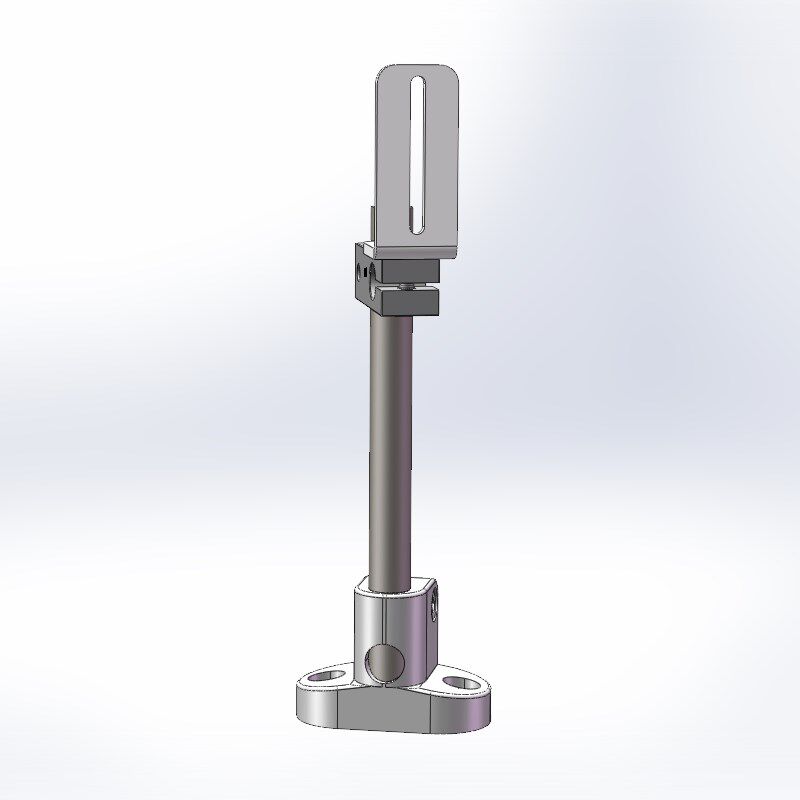 光电开关传感器PL20A反射板漫反射镜片上下移动万向安装固定支架