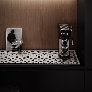 塞琳现代简约轻奢餐边柜桌垫防水防油免洗电视柜台面保护垫家用