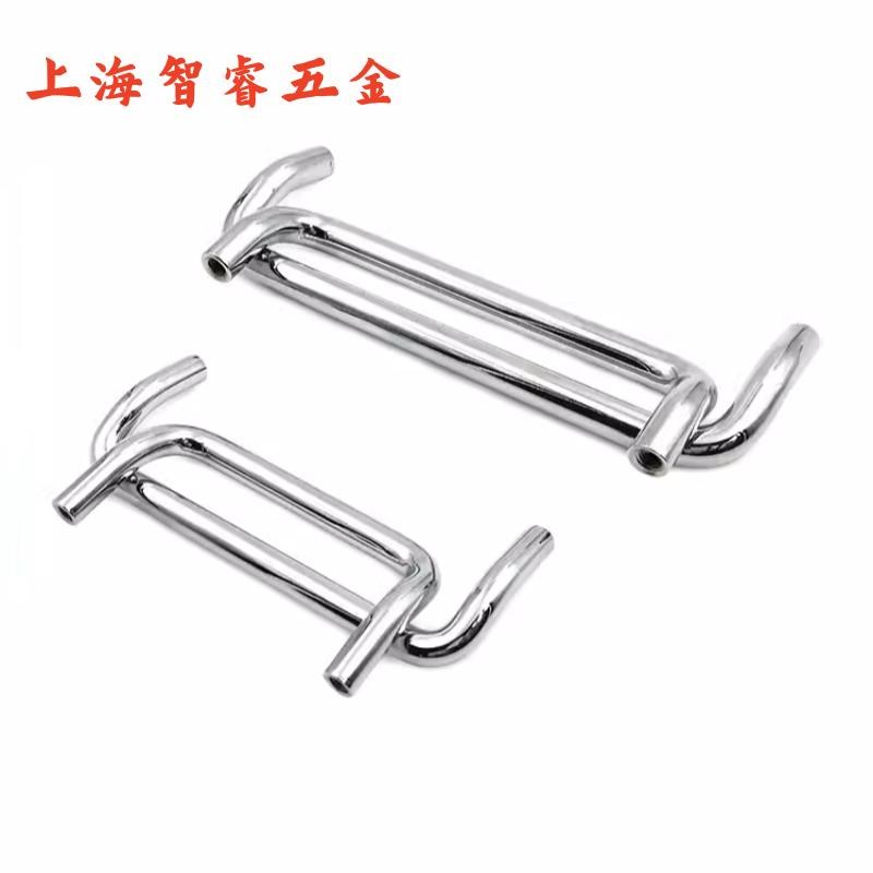 304不锈钢双折弯拉手 角型把手uA-1075-4/5/6/7-S 小径U型模具提