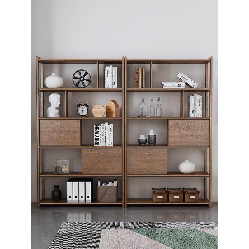 北欧实木书架组合书房收纳置物架客厅展示柜子现代简约白蜡木书橱,农机/农具/农膜,其它农用工具,淘宝优惠券,粉丝福利购,淘宝优惠卷