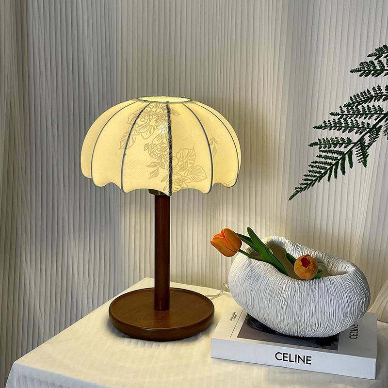 中古美式台灯复古高级感轻奢装饰氛围设计师客厅书房卧室床头灯具