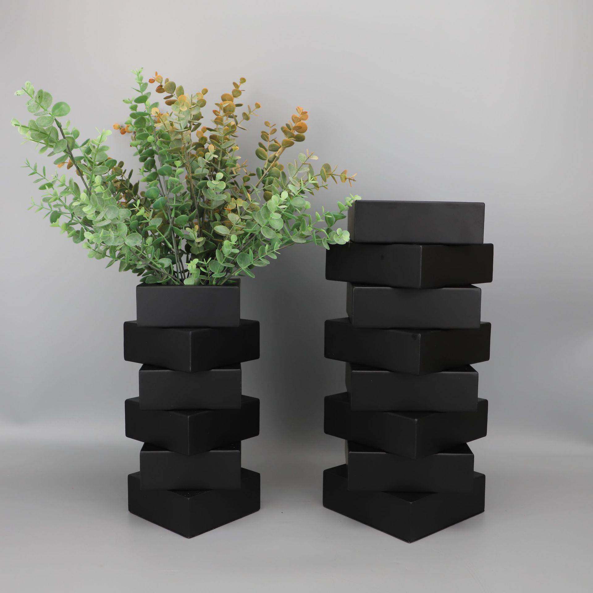 欧式创意金属多层花器样板房插花卧室书房客厅桌面玄关工艺品摆件,农机/农具/农膜,其它农用工具,淘宝优惠券,粉丝福利购,淘宝优惠卷