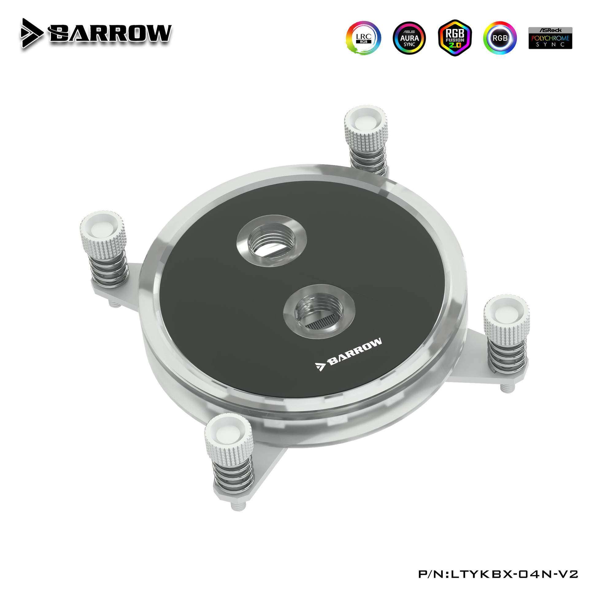 Barrow X99平台喷射型微水道CPU水冷头散热绚透版 LTYKBX-04N-V2