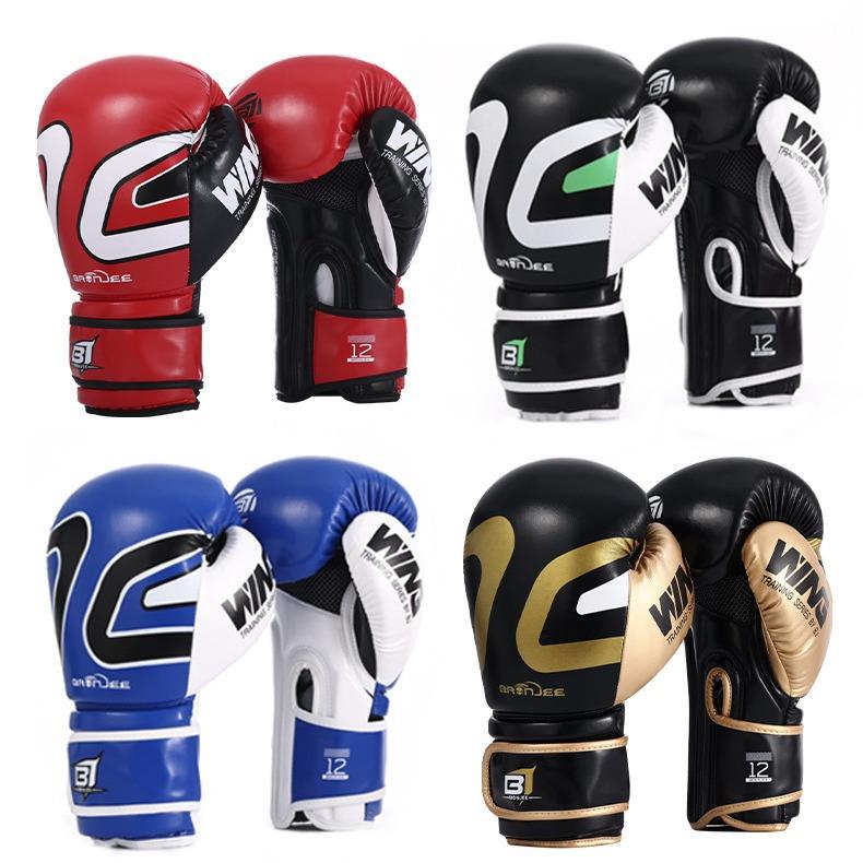成人儿童拳击手套散打泰拳比赛格斗沙袋训练搏击拳套boxing glove