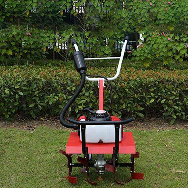 农用微耕机汽油开沟除草旋耕机翻土机松土机田园果园多用途