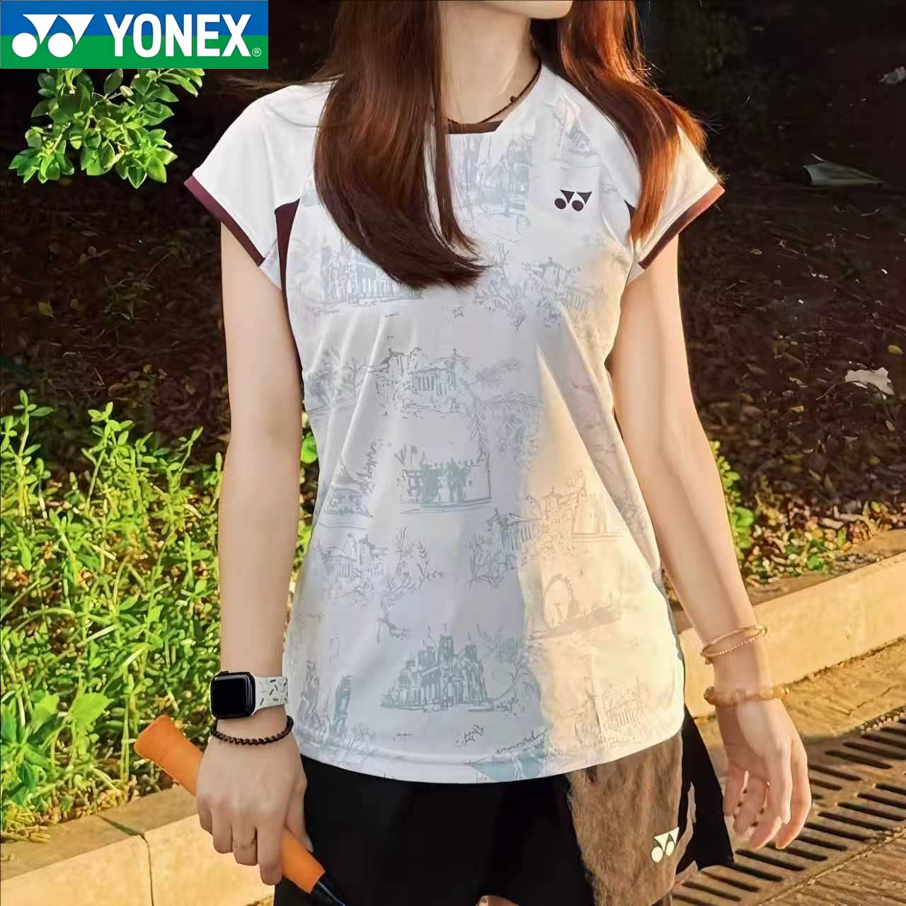 YONEX/尤尼克斯羽毛球服26新款男女短袖套装透气速干运动大赛队服