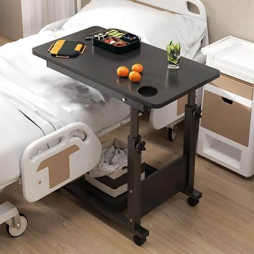 家用护理桌病人床上餐桌床边桌可移动可升降可折叠养老院病床桌子