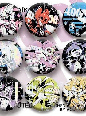 安吉尔地狱客栈吧唧周边阿拉斯托动漫58徽章摆件胸针饰品男女礼物