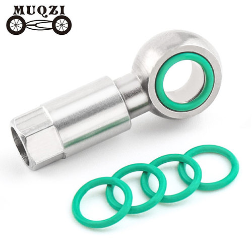 MUQZI山地公路自行车碟刹车油管接头五线体密封圈O型圈油封