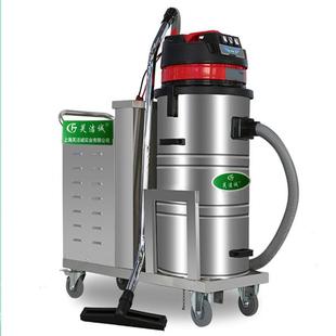 1580吸尘器力吸尘机工业用无线电瓶桶式 强力大功率工厂吸水机