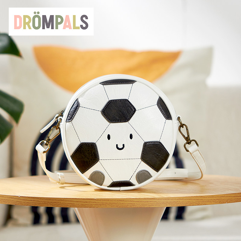 DROMPALS德仑帕司 斜挎包旅行时尚潮品潮人必备送礼佳品-足球mini