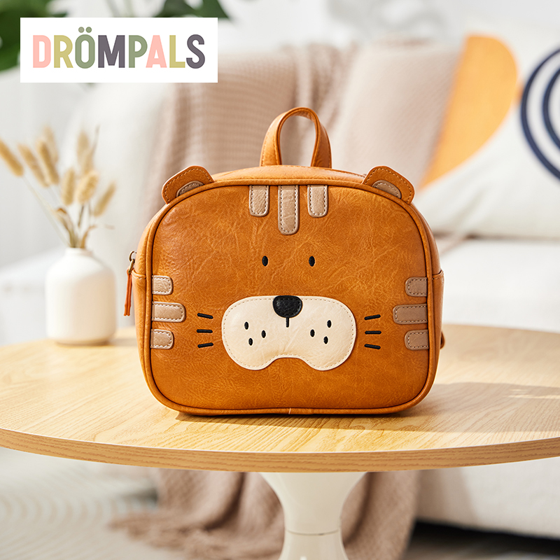 DROMPALS德仑帕司 儿童背包幼儿园书包潮娃必备设计师品牌-老虎