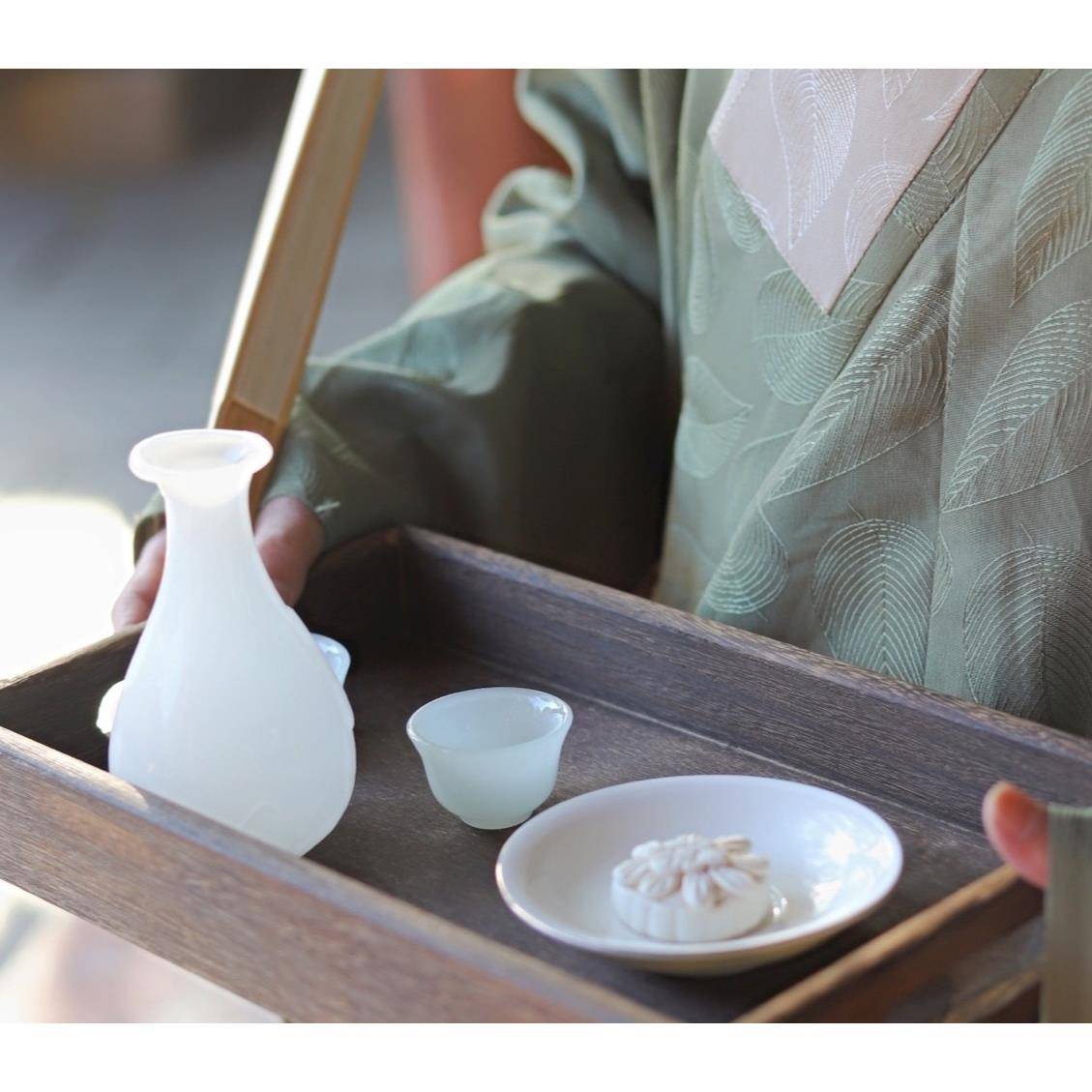 家用覆古琉璃酒杯酒具分酒器影视酒具分酒器道具汉服摄影道具酒壶