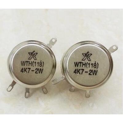 南通星火 电位器 WH118-1A碳膜2W电位器WTH-1A 1k 4.7k 2k2 10k等