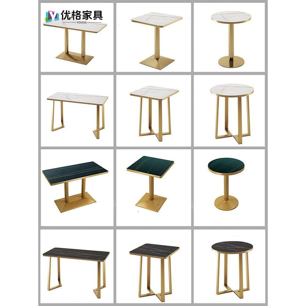 定制奶茶店甜品店餐饮桌子咖啡厅西餐厅小吃面馆快餐桌商用小圆桌