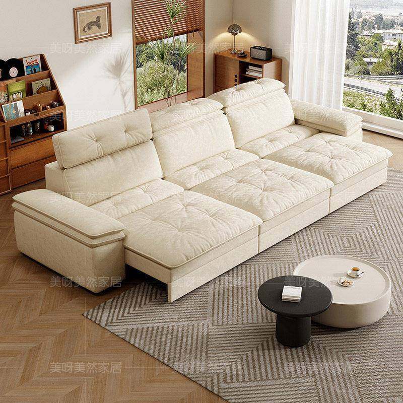 政府补贴零靠墙电动沙发床小户型布艺沙发客厅2025新款多功能沙发,住宅家具,功能沙发,淘宝优惠券,粉丝福利购,淘宝优惠卷