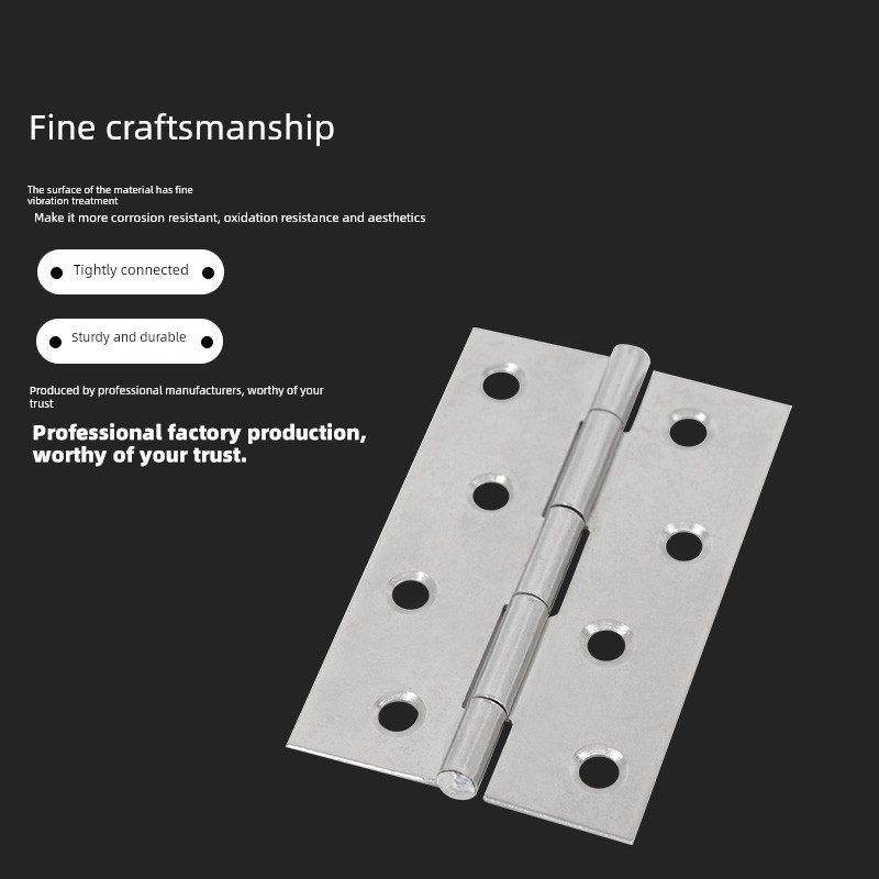 AW安望 柜门箱包焊接铰炼1寸2寸3寸普通型合页 201不锈钢活页折页