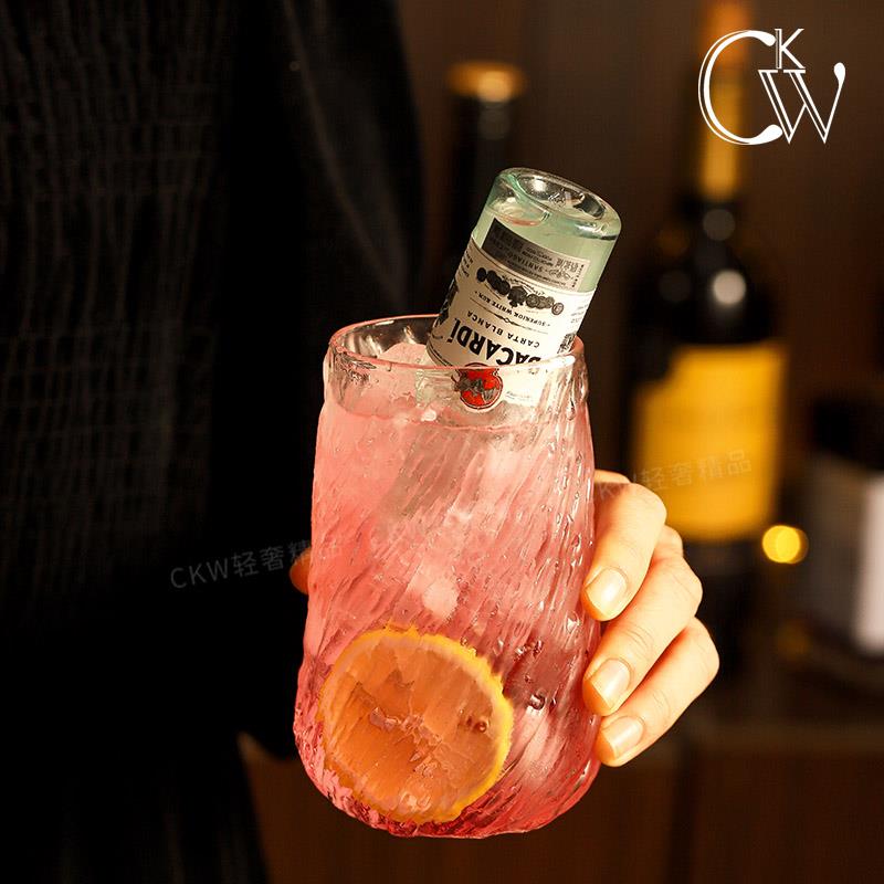 CKW mojito莫吉托鸡尾酒杯子创意调酒玻璃杯高级感饮品果汁杯家用