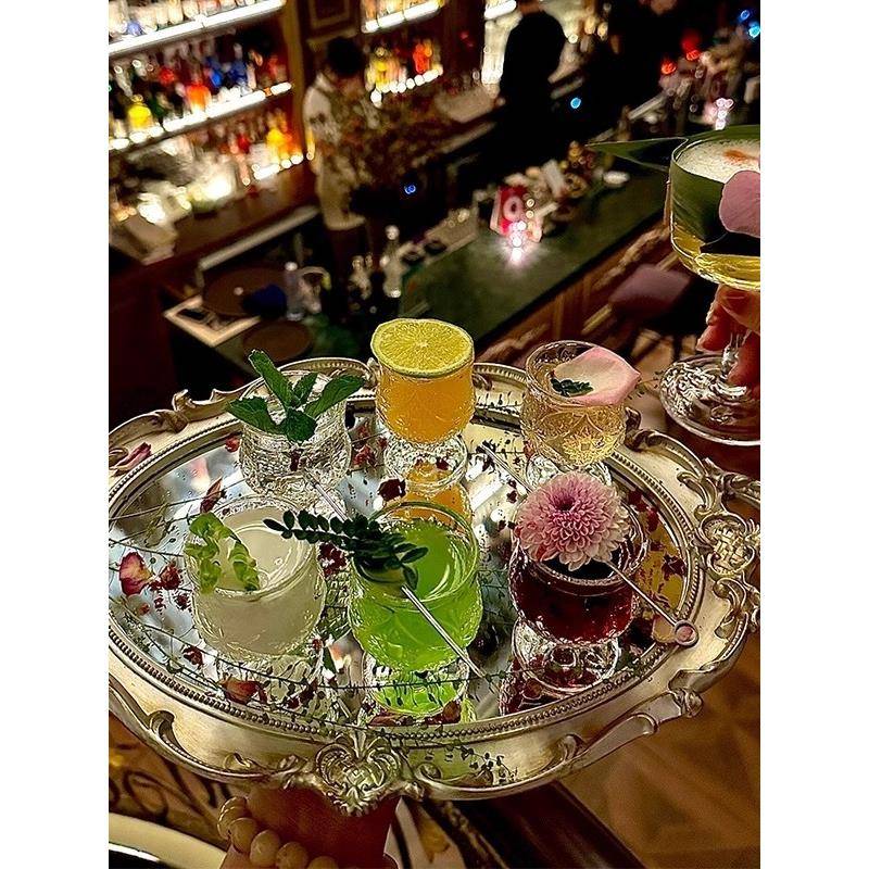 网红酒吧打卡stots拼盘鸡尾酒杯微醺套装特调酒杯小酒杯一两杯子