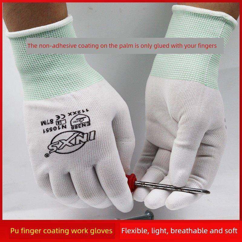 赛立特N10551轻薄透气PU涂指手套耐磨防滑装配拧螺丝柔软贴手灵活,居家日用,防护手套,淘宝优惠券,粉丝福利购,淘宝优惠卷