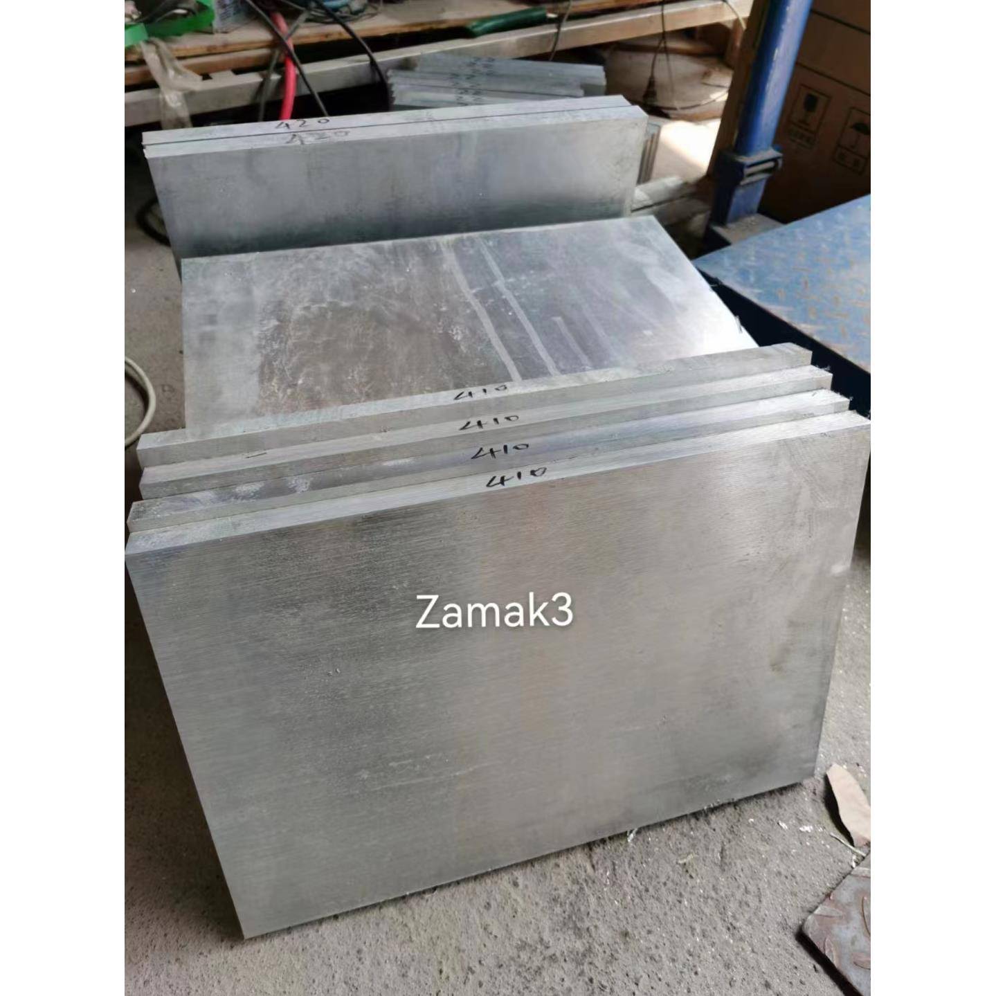 锌合金板ZAMAK5锌合金板材棒料ZAMAK3锌合金圆棒纯锌板材棒料包邮