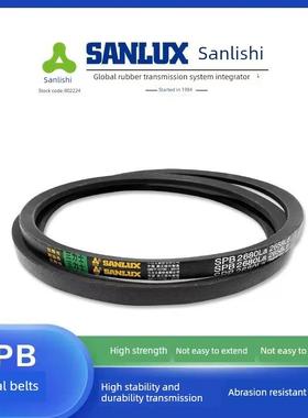 三力士橡胶传动带特种带SPB2120La-2862La耐磨三角带防静电皮带