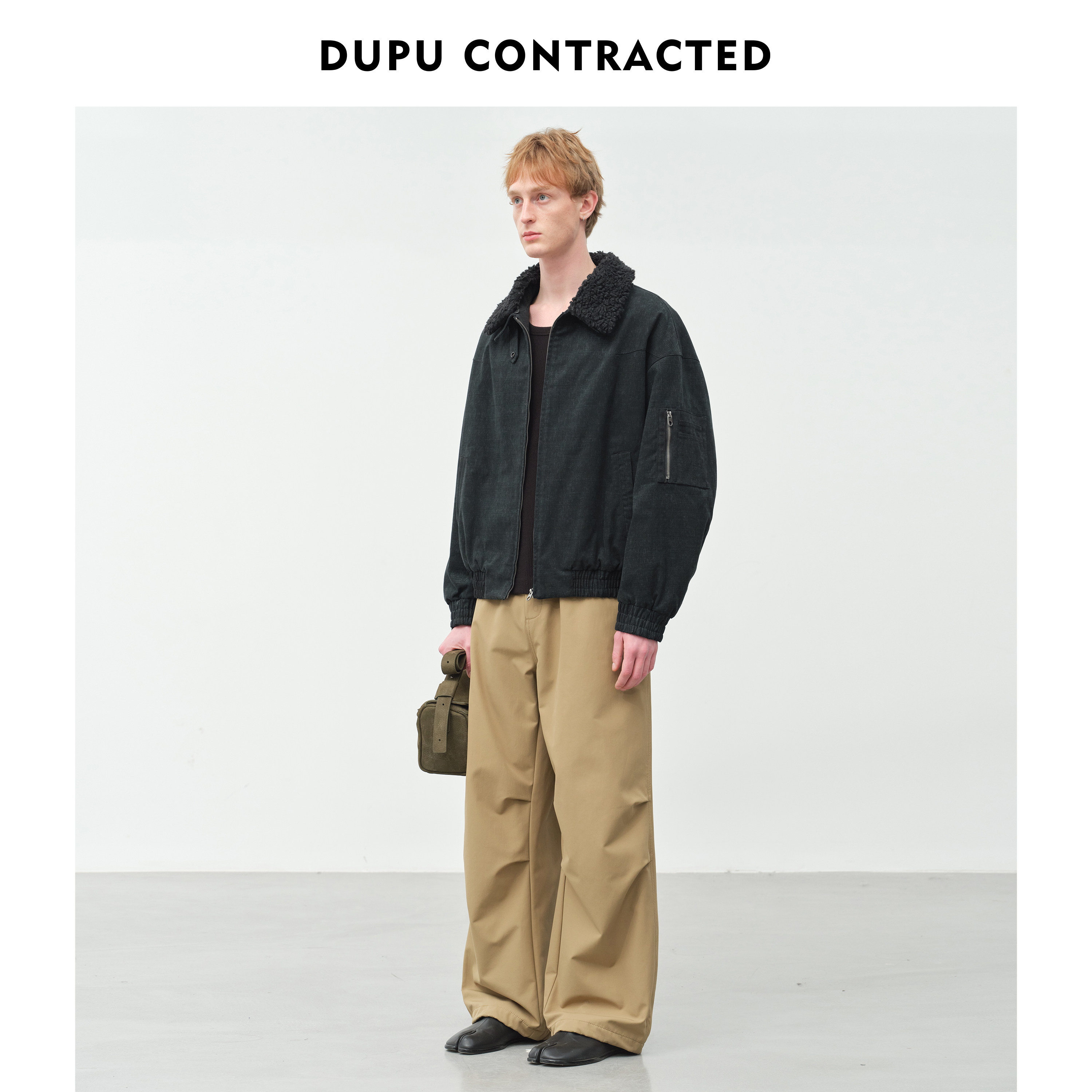 DUPU杜朴 微宽松棉感水洗毛领棉服 可拆卸毛领复古做旧棉夹克,男装,棉衣,淘宝优惠券,粉丝福利购,淘宝优惠卷