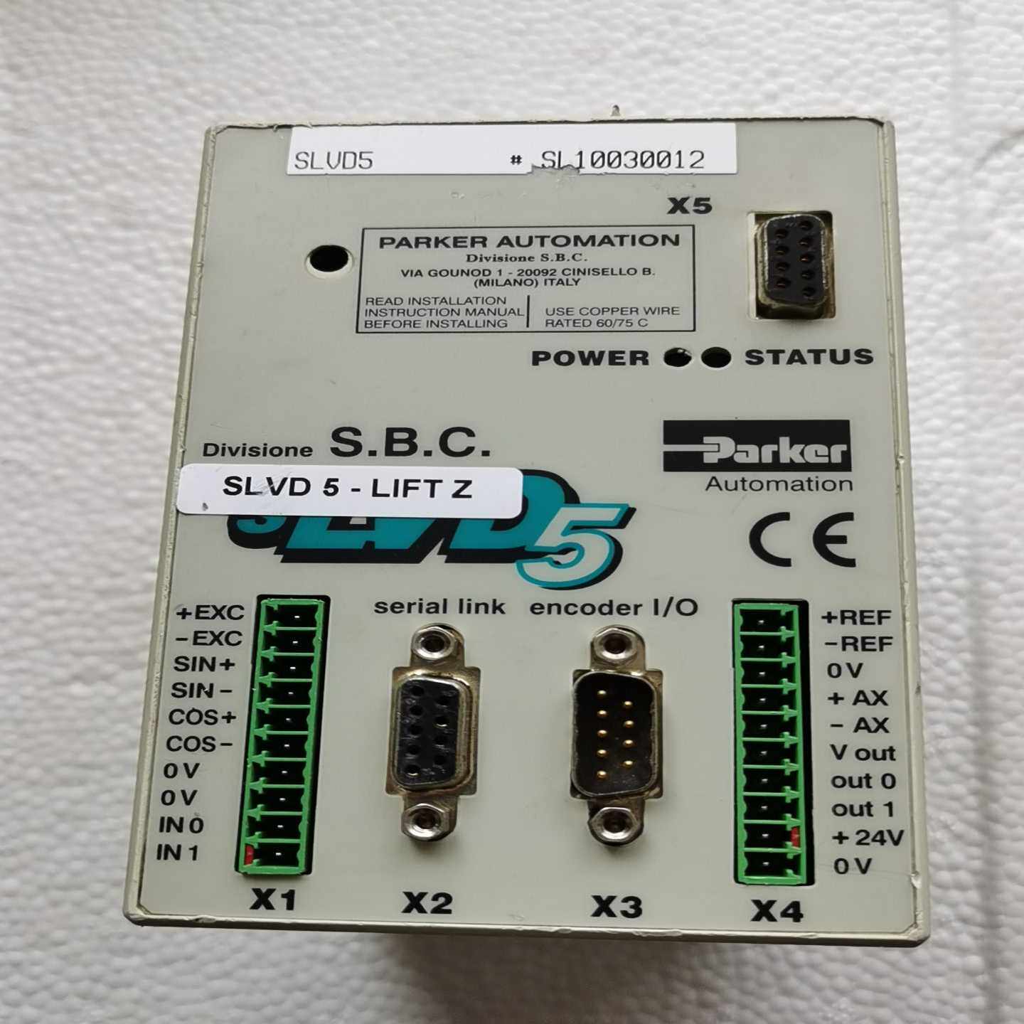 拆机Parker派克SLVD5，SL10030012，230--议价商品