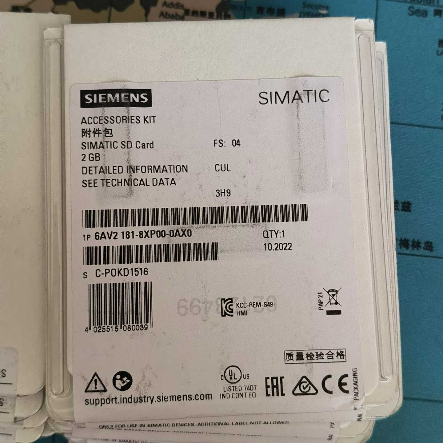 议价-6AV2181-8XP00-0sAX0西门子HIM存储卡全新原-议价