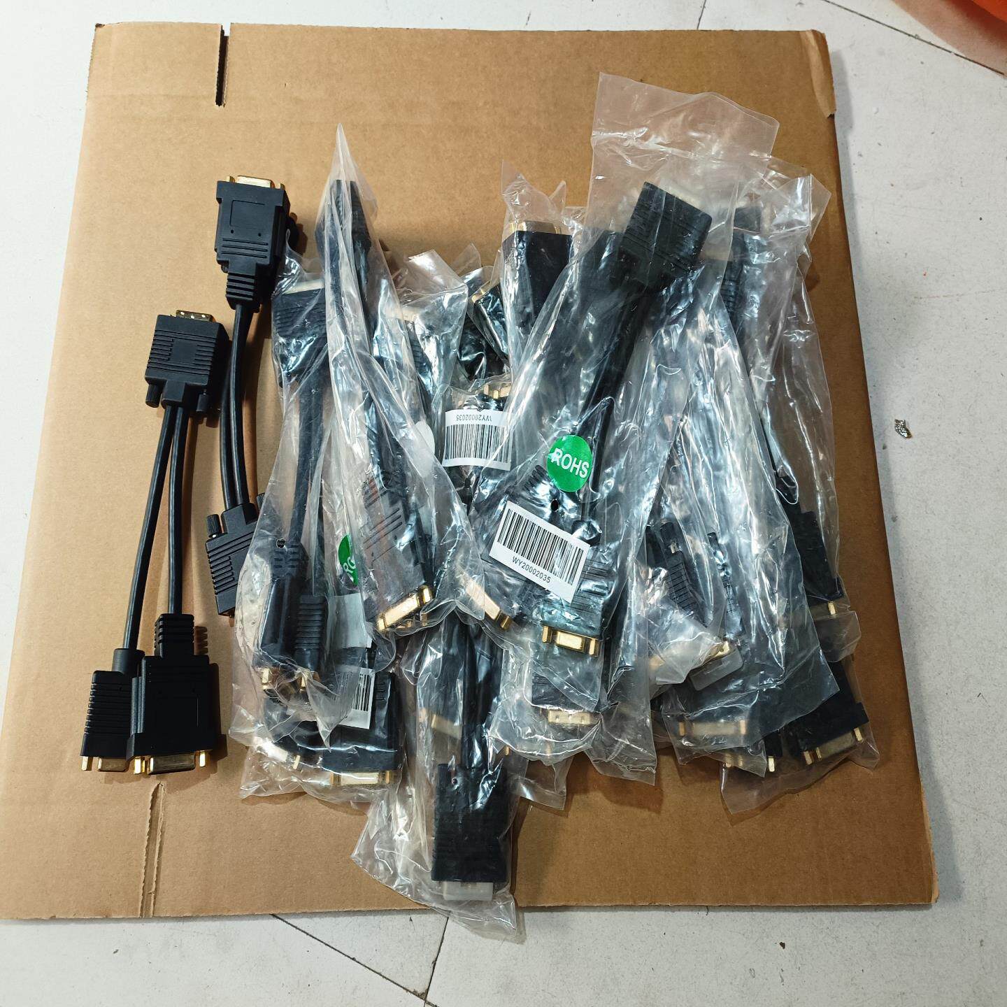 全新 原装DVI-I 24+5 转DVI-D母 24+5 V