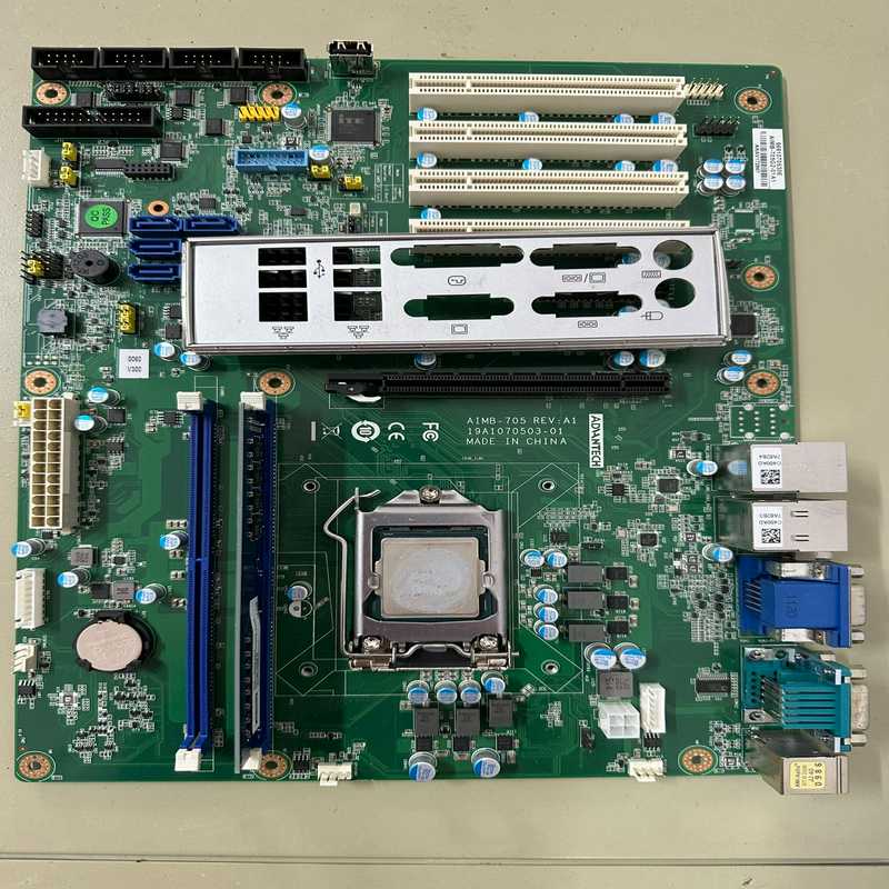 研华 AIMB-705 REV：A1工控机单主板支持6代7代（崽载电子）