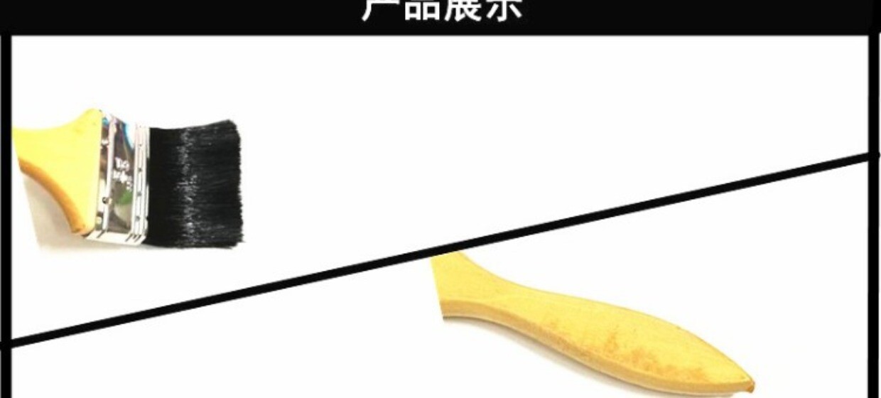 Кисти, Валики 永固黑白毛油漆刷手动工具油漆刷包邮工业用油漆刷子 油漆工
