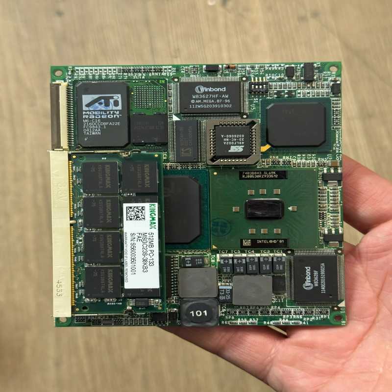 议价~ETX主板 ET710C 933Mhz