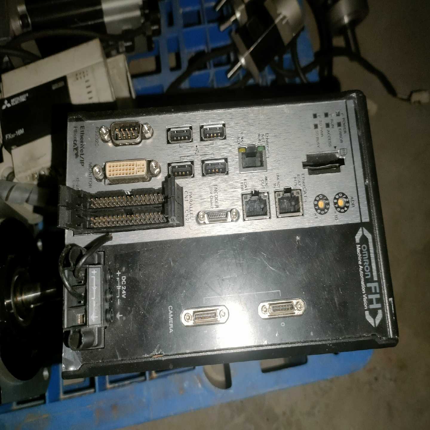 议价omRon FH-1050欧姆龙视觉系统主机，成色八成有需要