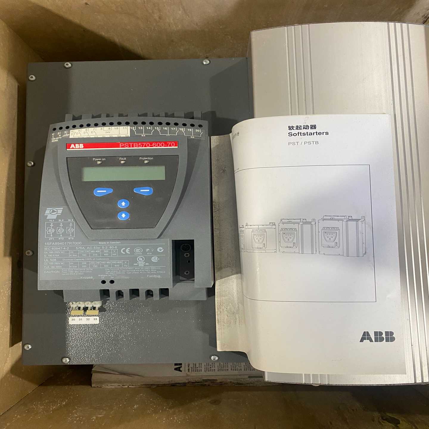 软启动器PSTB570-600-70400KW原询价