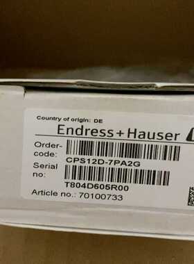 E+H CPS12D-7PA2G E+H ORP防爆电极CP~询价