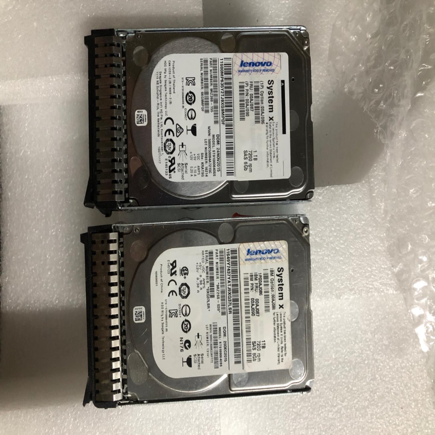【议价】包邮 戴尔服务器硬盘ST91000640SS 硬盘容量1T