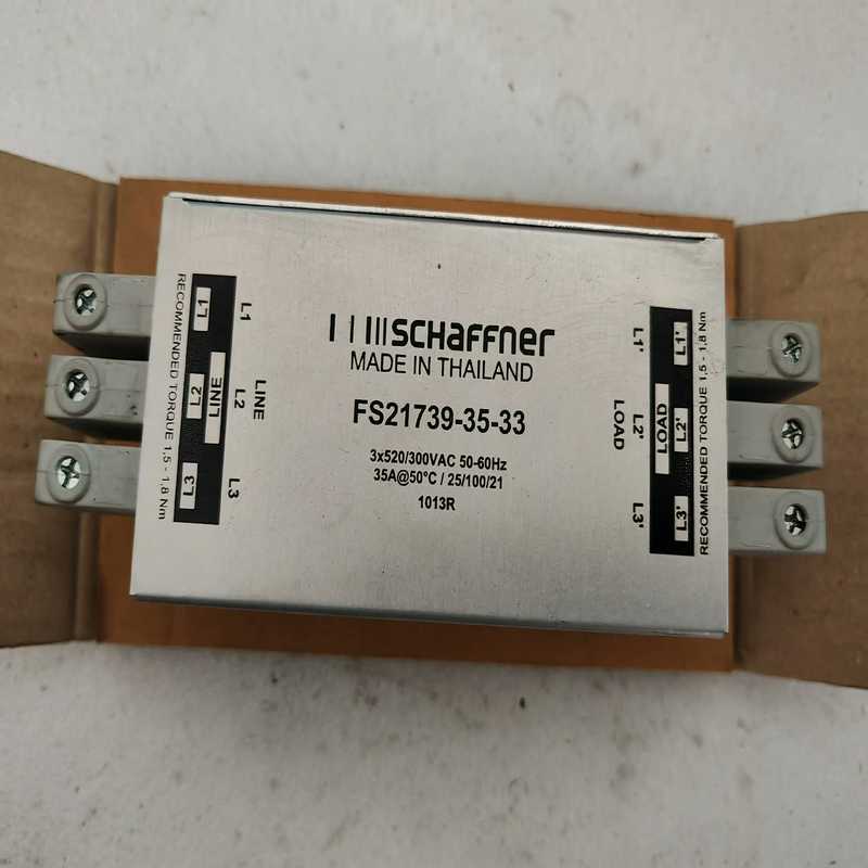 夏弗纳滤波器 FS21739-35-33仓库剩余，未使用（佳毅工控）