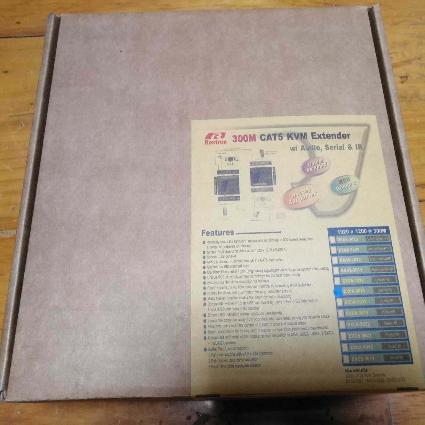 (询价)高端KVM台湾瑞创 Rextron EXCA-3021 VG