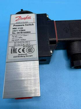 丹佛斯压力开关 MBC5100 2431-1CB04 061~询价