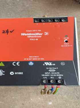 德国魏德米勒电源功能成色非常新一个650【卡奥电子】