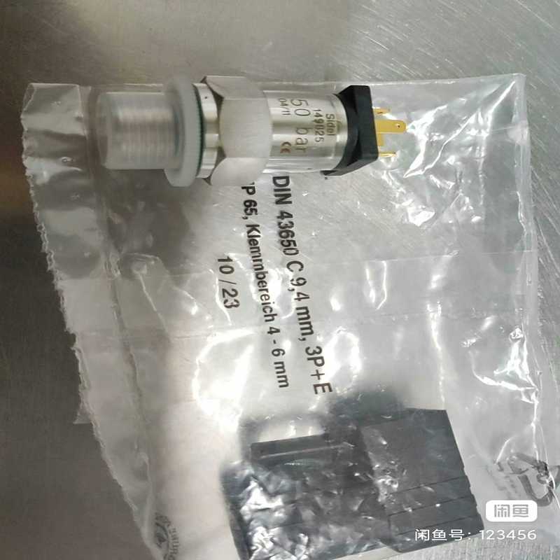 西得乐Sidel 压力感测器 149825  50bar(基数电子)