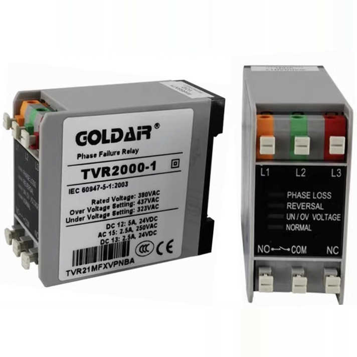 GOLDAIR TVR2000-1 -2 TVR2000-3  -5 相序继电器 电源监视器