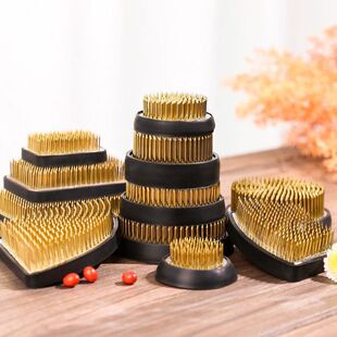 剑山插花器花插日式插花固定神器底座针山花艺工具铜针套装