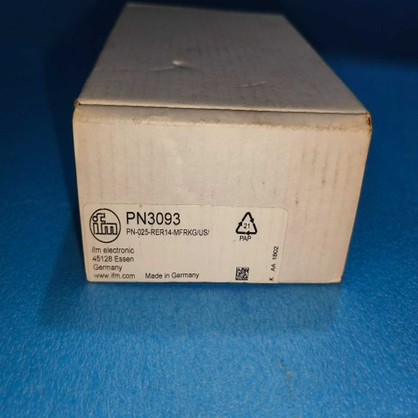 IFM PN3093 易福门全新压力传感器PN-025-RER14-MFRKGUS 正品询价