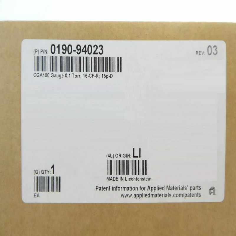 0190-94023，CGA100 gauge 0.1tor（地坛设备）
