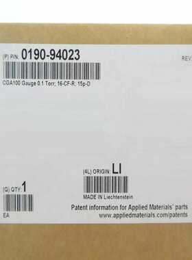 （霸霸电子）0190-94023，CGA100 gauge 0.1tor