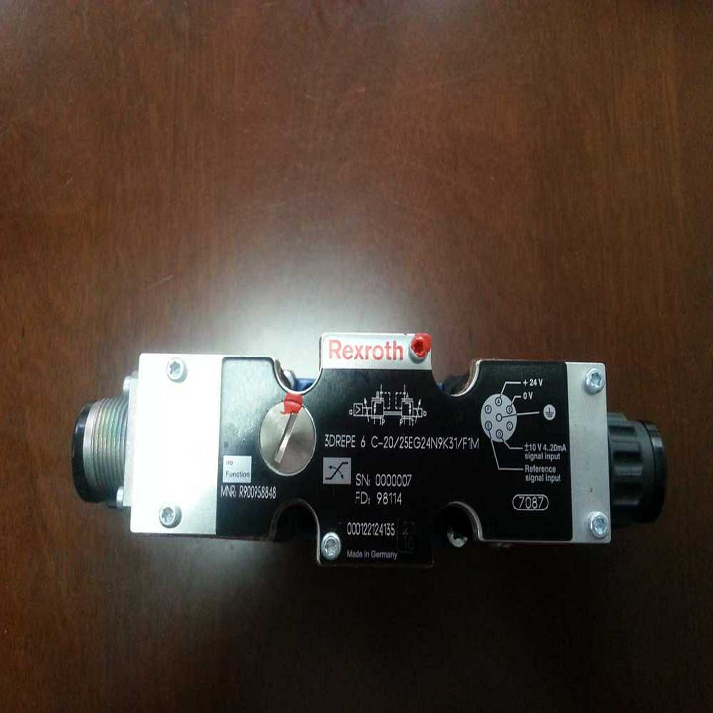 4WRVE16V200M-2X/G24KO/rB5M力士乐比例伺服阀有库存